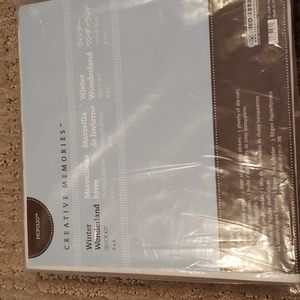 Creative Memories 8x8 Winter Wonderland Quick Kit